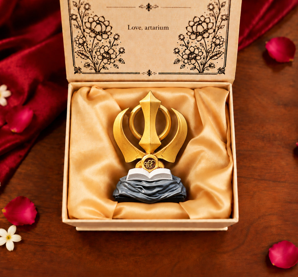 Khanda Sahib With Premium Packaging